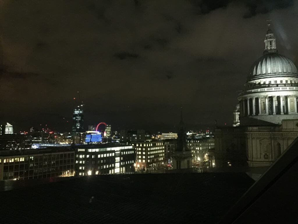 La cathédrale Saint Paul depuis le rooftop du Madison